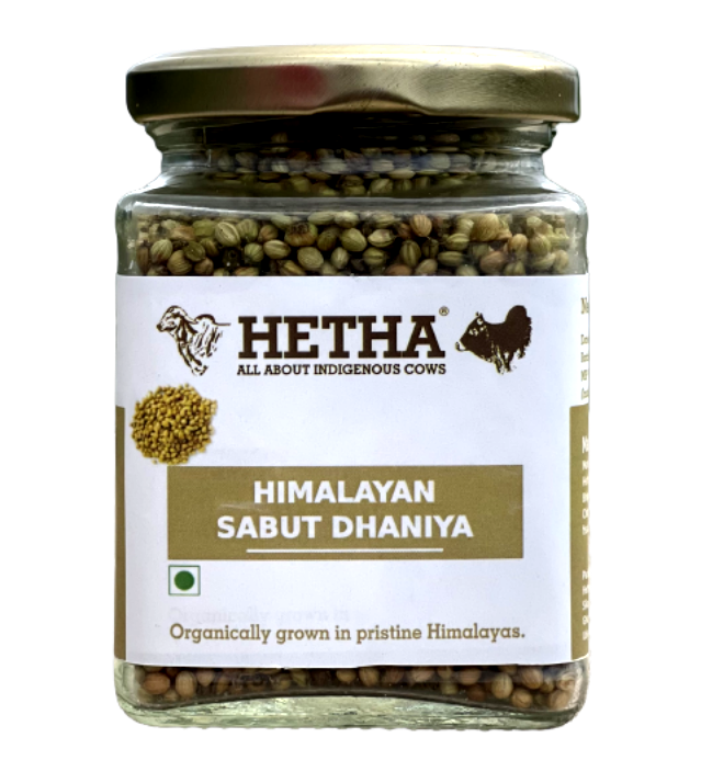 Himalayan Sabut Dhaniya / Coriander Seeds Hetha Organics LLP