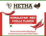 Himalayan Red Chilli Flakes - Hetha Organics