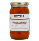 Himalayan Wild Forest Raw Honey - NMR Passed | Unprocessed | Unpasteurized - Hetha Organics