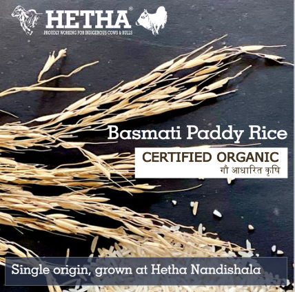 Basmati Rice - Certified Organic - Hetha Organics LLP