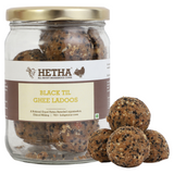 Black Til Ladoos with Ghee - Hetha Organics