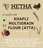 Khapli Multigrain Flour (Atta) - Hetha Organics LLP