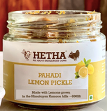 Pahadi Kagzi Nimbu Achar / Lemon Pickle - Hetha Organics LLP