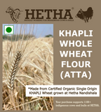 Khapli Whole Wheat Flour (Atta) - Hetha Organics LLP