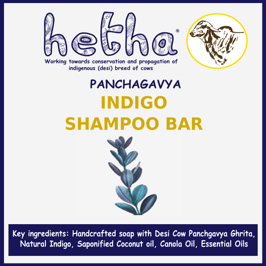 Indigo Shampoo Bar - Hetha Organics