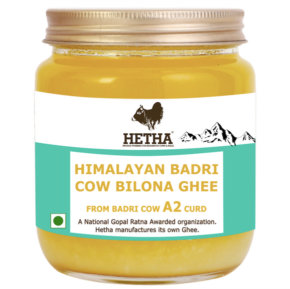 Himalayan Badri Cow A2 cultured Bilona Ghee / A2 Ghee