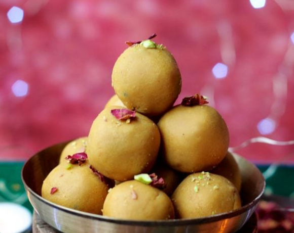 Besan Ghee Ladoos