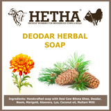 Deodar Herbal Soap - Hetha Organics LLP