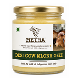 Desi Cow A2 cultured Bilona Ghee / A2 Ghee - Hetha Organics LLP