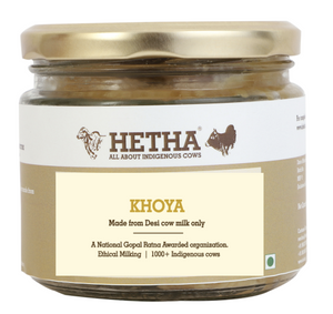 Khoya / Khoa made from Desi cow milk (Available only in Delhi NCR) - Hetha Organics