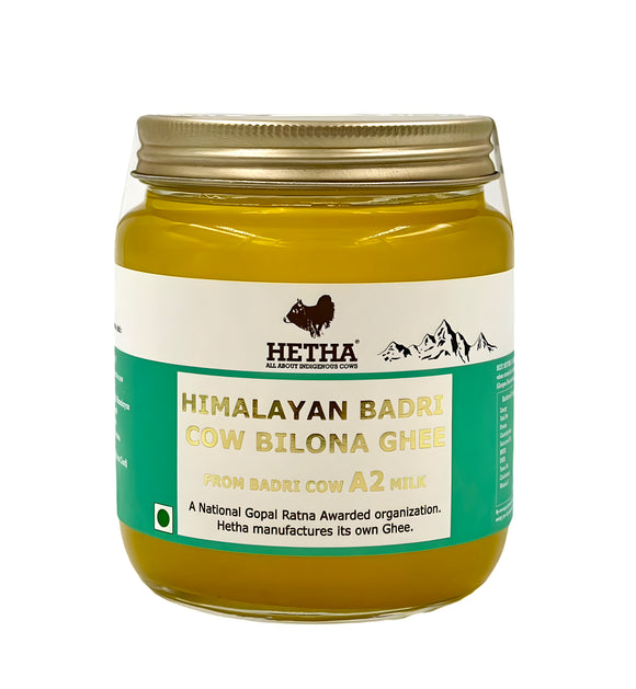 Himalayan Badri Cow A2 cultured Bilona Ghee / A2 Ghee