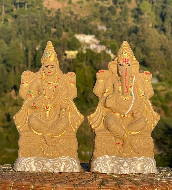 Ecofriendly Idols / Murtis made of Desi Cow Dung and Mud