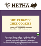 Millet Raisin (Munakka) Ghee Cookies - Hetha Organics LLP