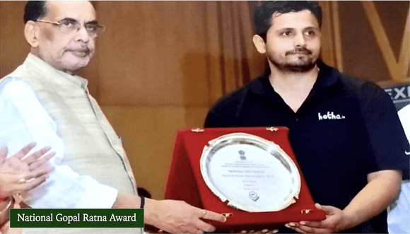 National Gopal Ratna Award Hetha Organic Farms