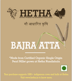 Pearl millet flour / Bajra Atta - Hetha Organics LLP