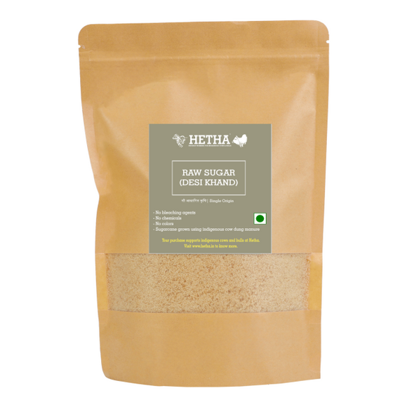 Raw Sugar (Desi Khand) - Hetha Organics LLP