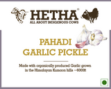 Pahadi Garlic Pickle - Hetha Organics