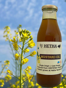 Mustard Oil - Single Origin | Cold Pressed - Hetha Organics LLP