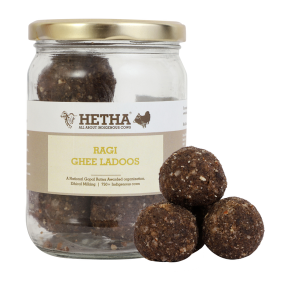 Ragi Ghee Ladoos - Hetha Organics