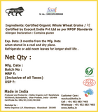 Whole Wheat Grains - Certified Organic by ECOCERT - Hetha Organics LLP