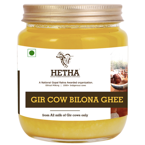 Gir Cow A2 cultured Bilona Ghee / A2 Ghee