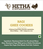 Ragi Cookies with Ghee - Millet Cookies - Hetha Organics