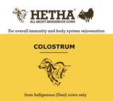 Colostrum from indigenous (desi) cows only - (Available in Delhi NCR only) - Hetha Organics LLP