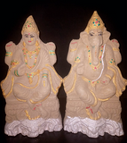 Ecofriendly Idols / Murtis made of Desi Cow Dung and Mud - Hetha Organics