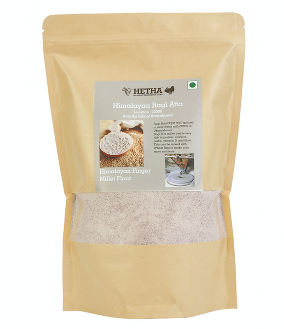 Himalayan Finger Millet / Ragi Flour - Hetha Organics