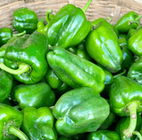 Himalayan Seasonal organic vegetables free from any chemicals. You can see Shimla mirch or Capsicum from Himalayas in this picture. Part of Seasonal Himalayan Uttarakhand vegetables in Delhi NCR.