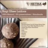 Ragi Ghee Ladoos - Hetha Organics
