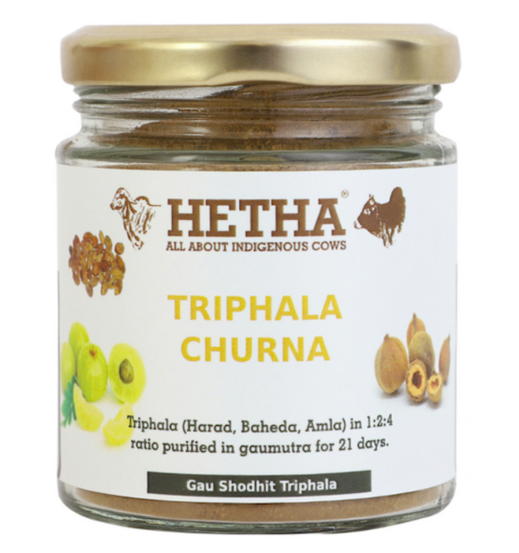 Gaushodhit Triphala Churna - Hetha Organics